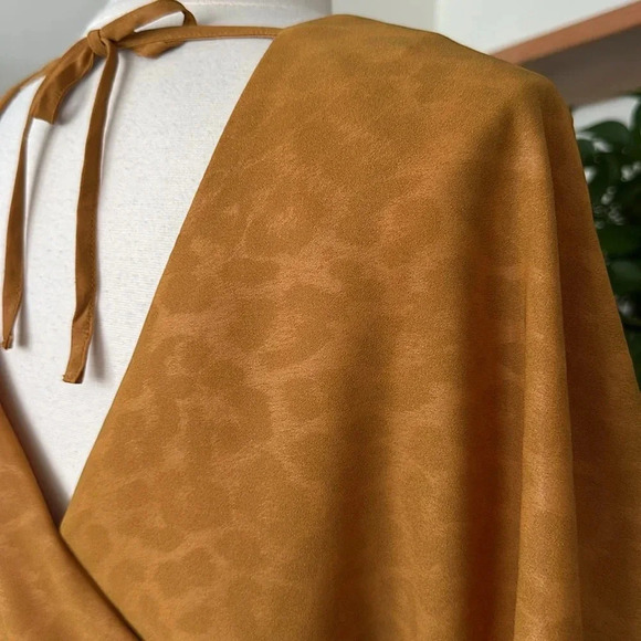 Anthropologie CURRENT AIR Mindy Dolman Kimono Sleeve Wrap Blouse Size XS NWOT - Picture 12 of 15